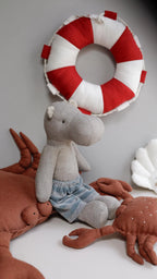 Happy Snout Hippo PDF Sewing Pattern (38 cm / 15")