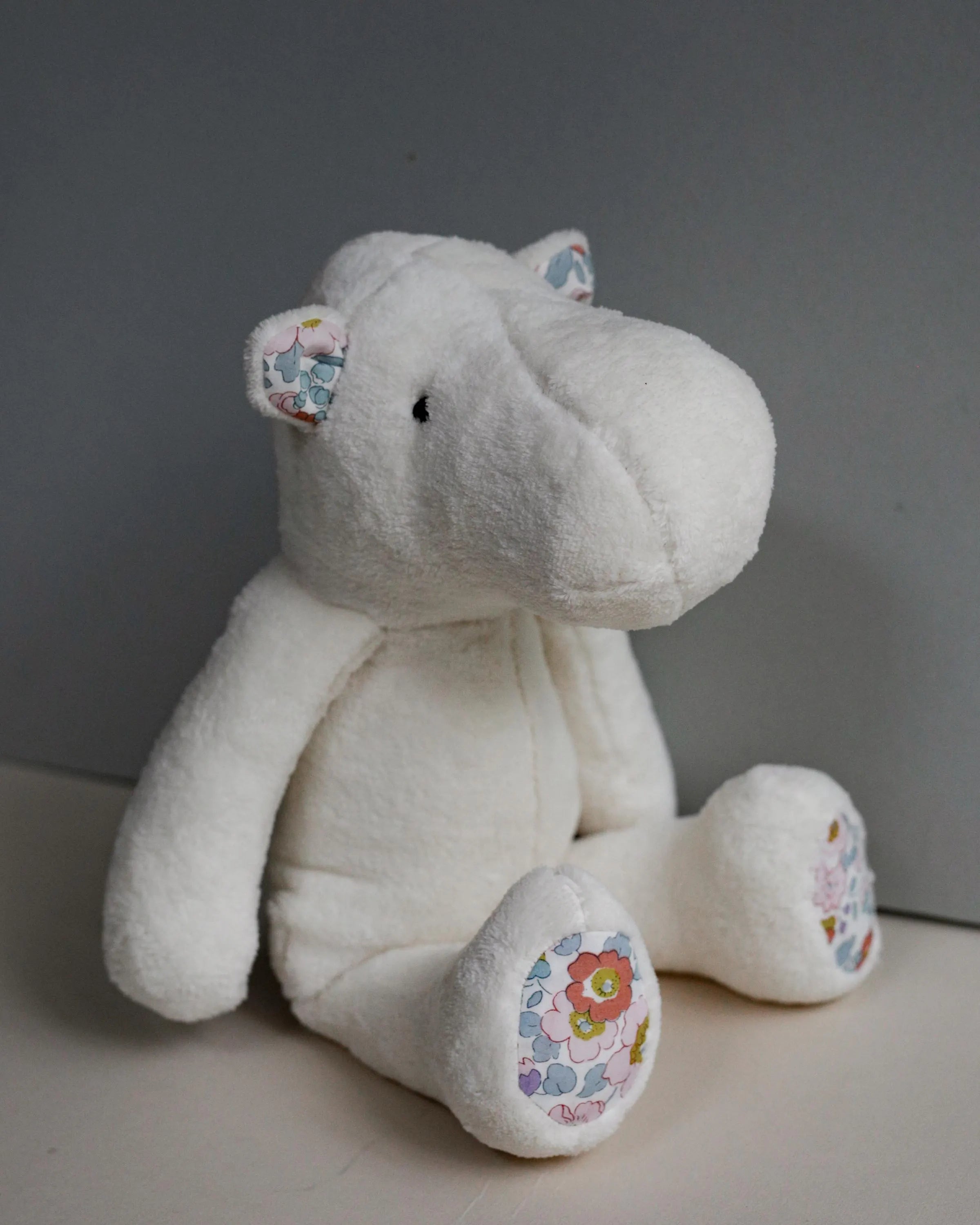 Happy Snout Hippo PDF Sewing Pattern (38 cm / 15")