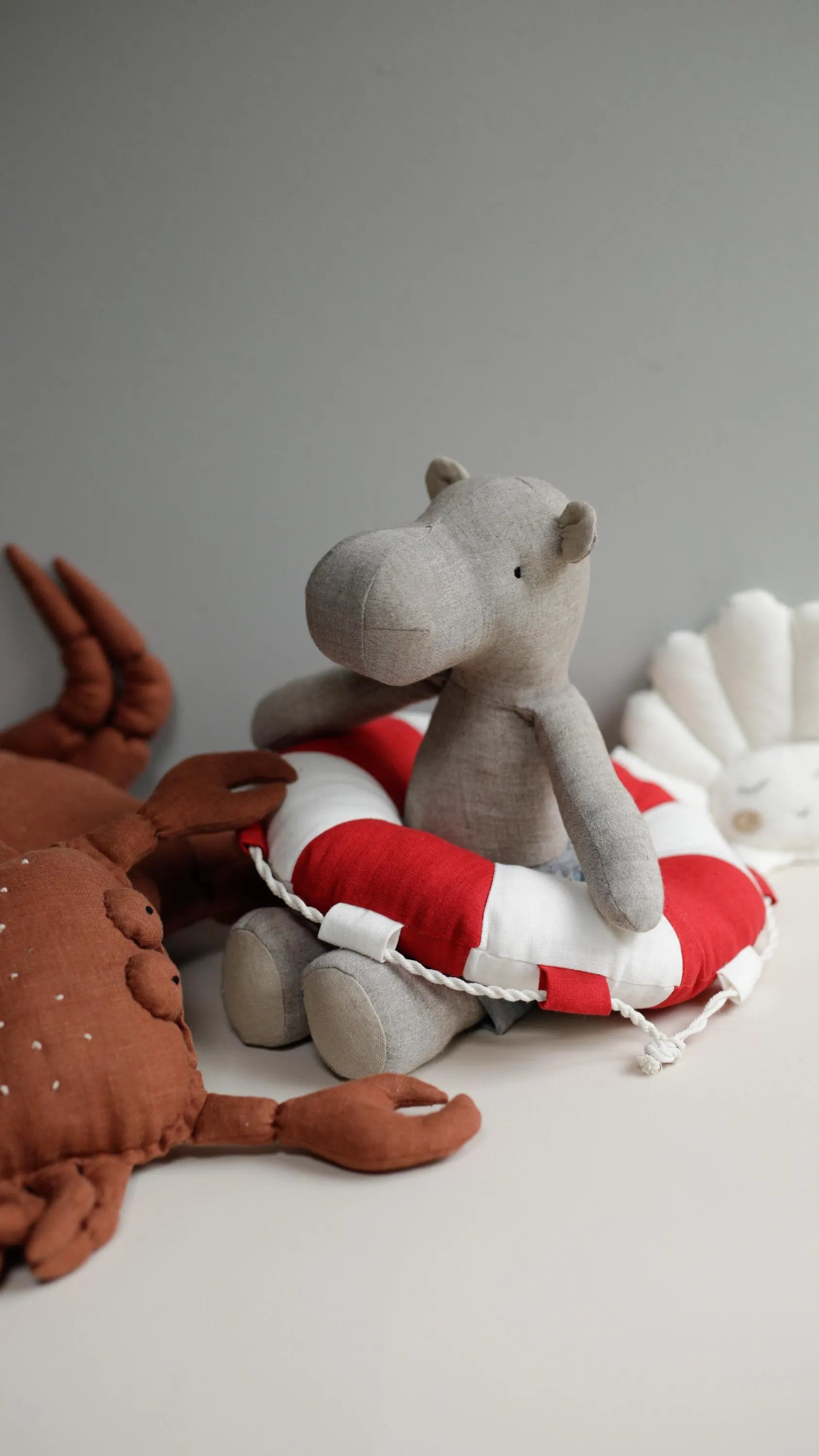 Happy Snout Hippo PDF Sewing Pattern (38 cm / 15")