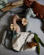 Seahorse family mama, papa and babies PDF sewing pattern and tutorial