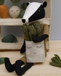 Asparagus in a bag soft toy Pretend Play PDF Sewing Pattern and Tutorial