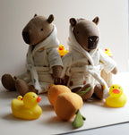 Bathrobe with Hood & Pockets for EFI Wetfoot Friends – PDF Sewing Pattern & Tutorial